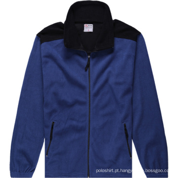 Alta Qualidade Mens Constrast Cor Polar Fleece Coat (SW - 746)